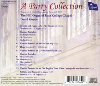 CD David Goode: A Parry Collection