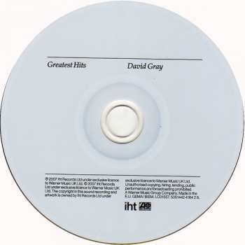 CD David Gray: Greatest Hits