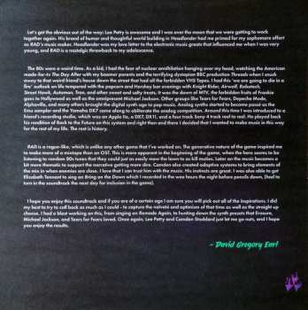 LP David Gregory Earl: Rad Original Soundtrack CLR
