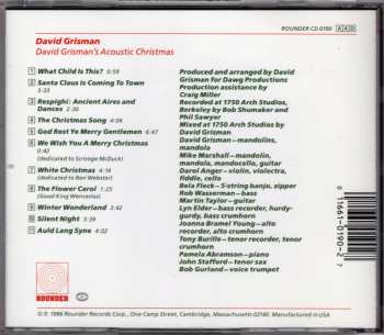 CD David Grisman: David Grisman's Acoustic Christmas