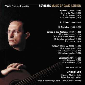 CD David Leisner: Acrobats (Music Of David Leisner)