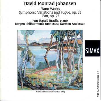 Album David Monrad Johansen: Symphonische Variationen & Fuge Op.23