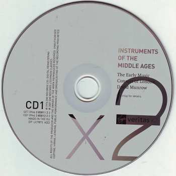 2CD David Munrow: Instruments Of The Middle Ages And Renaissance
