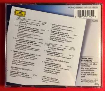 2CD Johann Sebastian Bach: Violinkonzerte = Violin Concertos / Violinromanzen = Violin Romances