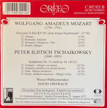 CD Pyotr Ilyich Tchaikovsky: Eine Kleine Nachtmusik / Symphonie No. 5