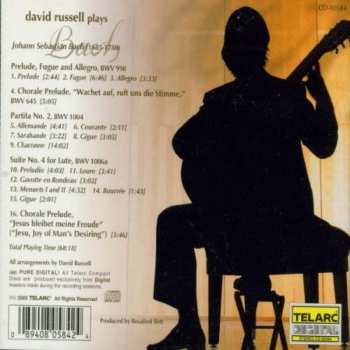 CD Johann Sebastian Bach: David Russell Plays Bach