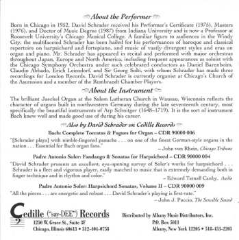 CD Johann Sebastian Bach: Fantasies & Fugues