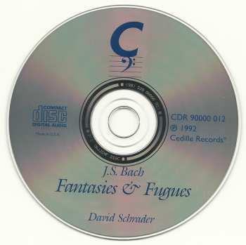 CD Johann Sebastian Bach: Fantasies & Fugues