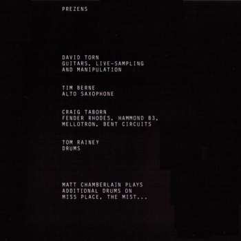 CD David Torn: Prezens