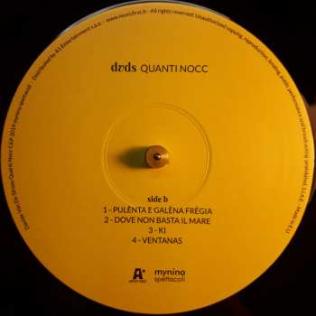 3LP Davide Van De Sfroos: Quanti Nocc