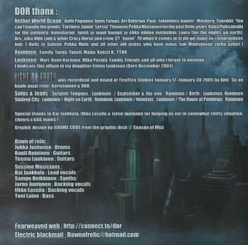 CD Dawn Of Relic: Night On Earth