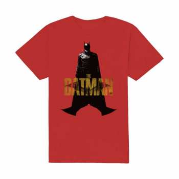 Merch Dc Comics: Tričko The Batman Yellow Text  S