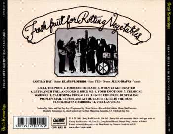 CD Dead Kennedys: Fresh Fruit For Rotting Vegetables