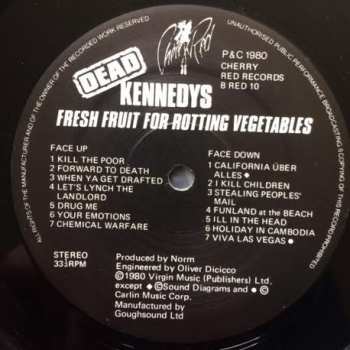 LP Dead Kennedys: Fresh Fruit For Rotting Vegetables