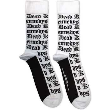 Merch Dead Kennedys: Členkové ponožky Gothic Logo Dead Kennedys Pattern