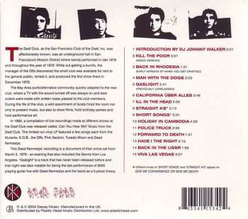 CD Dead Kennedys: Live At The Deaf Club DIGI