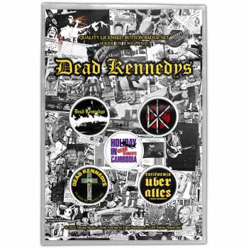 Merch Dead Kennedys: Súprava Odznakov Fresh Fruit