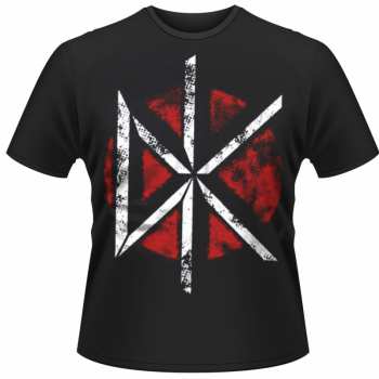 Merch Dead Kennedys: Tričko Distressed Dk Logo Dead Kennedys