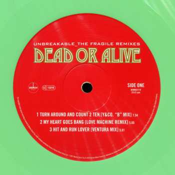 2LP Dead Or Alive: Unbreakable_The Fragile Remixes CLR