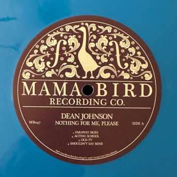 LP Dean Johnson: Nothing For Me, Please CLR | LTD
