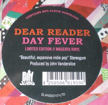 LP Dear Reader: Day Fever LTD | CLR