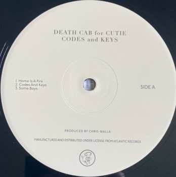 2LP Death Cab For Cutie: Codes And Keys