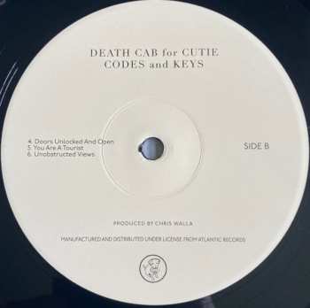 2LP Death Cab For Cutie: Codes And Keys