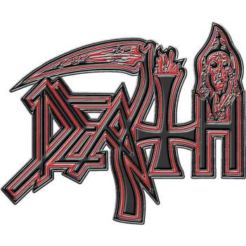 Merch Death: Odznak Human Logo Death