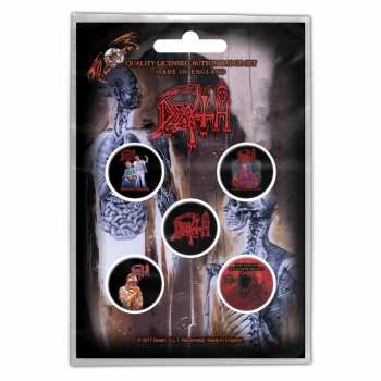 Merch Death: Súprava Odznakov Albums 