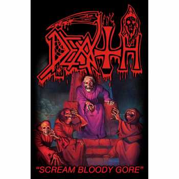 Merch Death: Textilný plagát Scream Bloody Gore