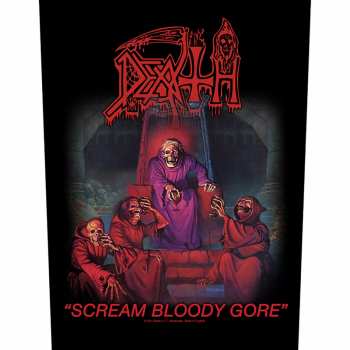 Merch Death: Nášivka na chrbát Scream Bloody Gore