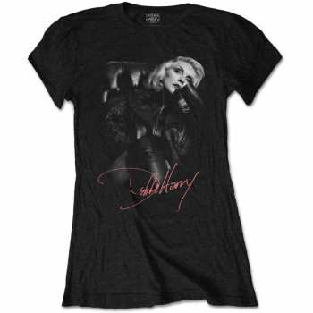 Merch Debbie Harry: Dámské Tričko Leather Girl  S