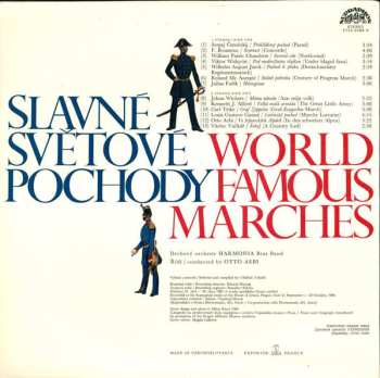 LP Dechový Orchestr: Slavné Světové Pochody (World Famous Marches) 