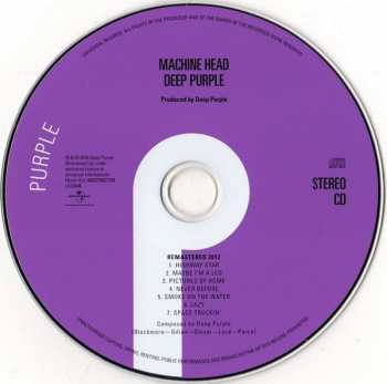CD Deep Purple: Machine Head