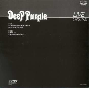 LP Deep Purple: Live On Stage