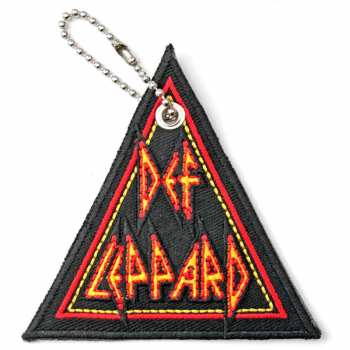 Merch Def Leppard: Klíčenka Tri-logo Def Leppard