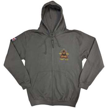 Merch Def Leppard: Def Leppard Unisex Zipped Hoodie: Logo Tour 2019 (ex-tour) (small) S