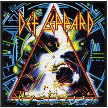 Merch Def Leppard: Nášivka Hysteria
