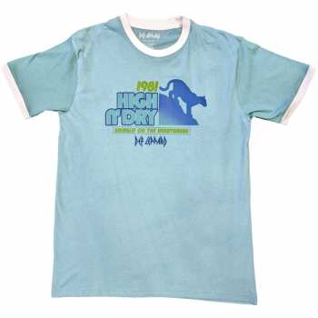 Merch Def Leppard: Ringer Tričko High N' Dry