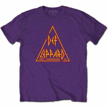 Merch Def Leppard: Tričko Classic Triangle Logo Def Leppard 