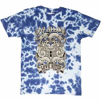Merch Def Leppard: Def Leppard Unisex T-shirt: Love Bites (wash Collection) (small) S