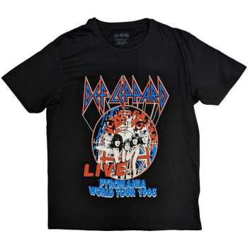 Merch Def Leppard: Tričko Pyro World Tour