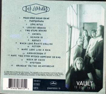 2CD Def Leppard: Vault: Def Leppard Greatest Hits 1980-1995 LTD