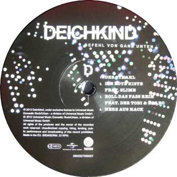 2LP Deichkind: Befehl Von Ganz Unten