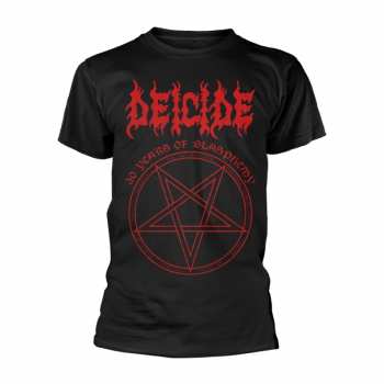 Merch Deicide: Tričko 30 Years Of Blasphemy S