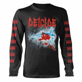 Merch Deicide: Tričko S Dlouhým Rukávem Once Upon The Cross (black) S