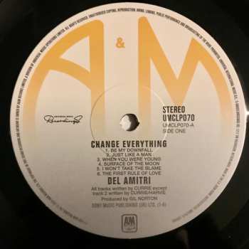 LP Del Amitri: Change Everything