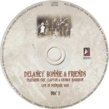 2CD Delaney & Bonnie & Friends: Live In Denmark 1969