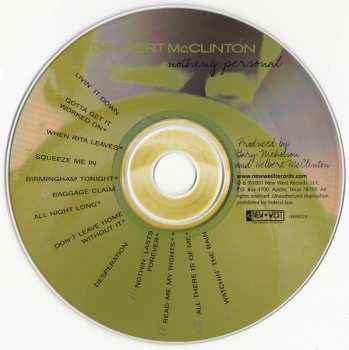CD Delbert McClinton: Nothing Personal