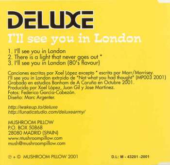CD Deluxe: I'll See You In London